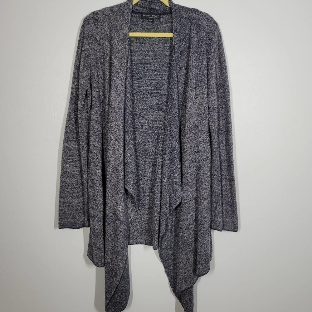 Barefoot Dreams Cozychic Lite Calypso Wrap Waterfall Cardigan Sweater Size L /XL